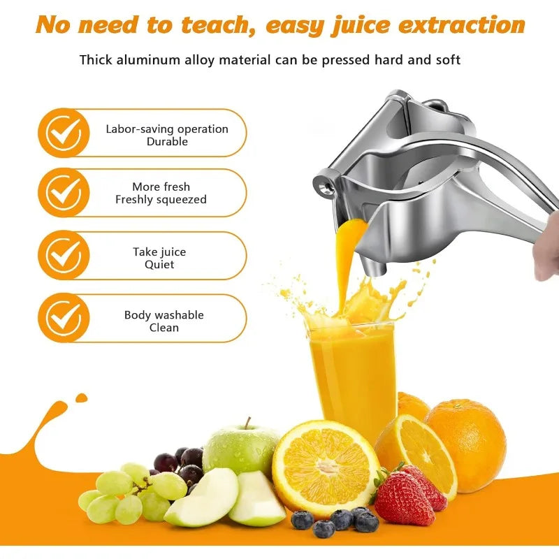 Manual Juicer, Fruit Juice Squeezer